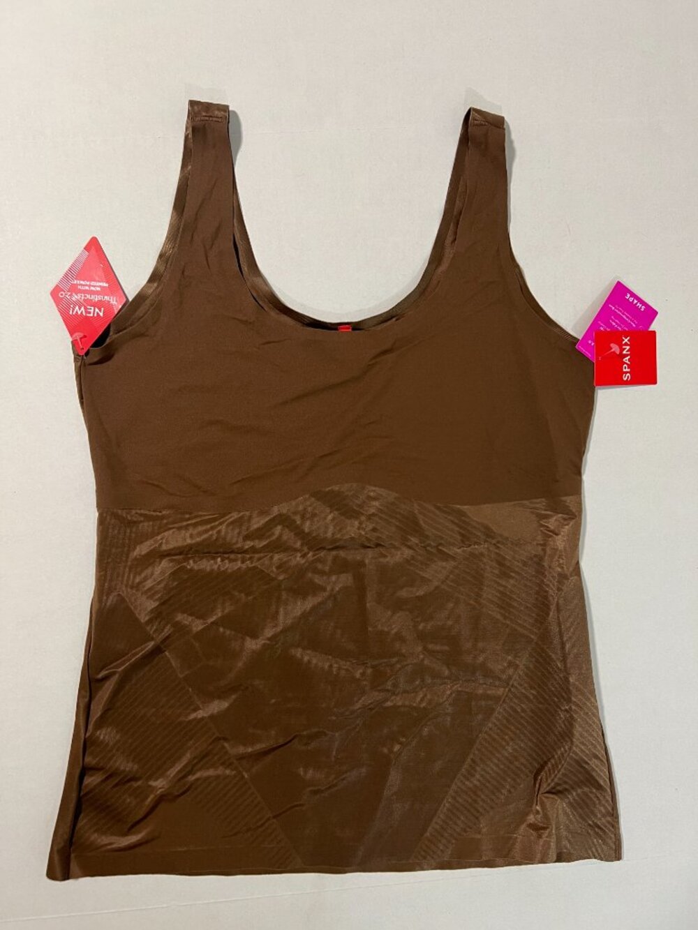 SPANX THINSTINCTS Chestnut Brown TANK - 10258R 1X/1TG